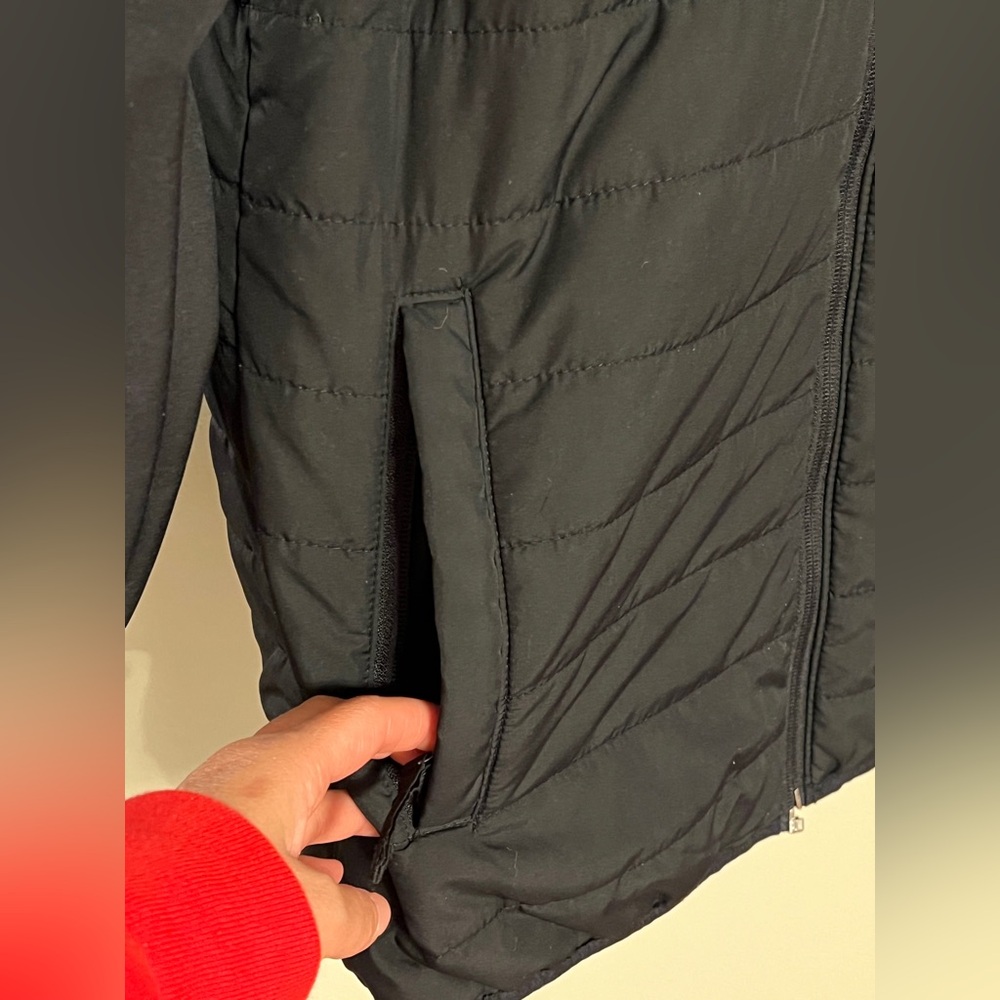 Hollister Black lightweight Jacket with Hood, size XS - Picture 5 of 11